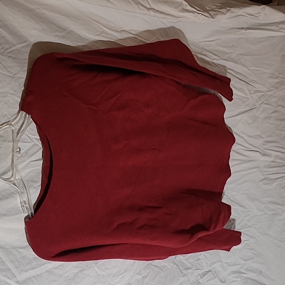 Burgundy Sweater